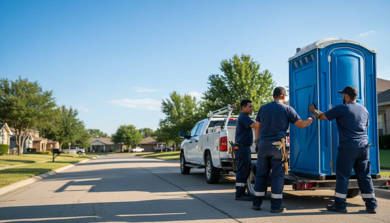 Portable Toilet Rental in Leakey, TX near me